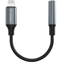 Wozinsky WALJ-01 Audio-Adapter Kompatibel mit iPhone (Kabel) zu 3,5-mm Klinke Buchse, Adapter für iPhone Anschluss auf 3,5-mm Klinke