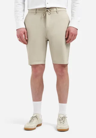 No Excess - Short Chino 4-Way Stretch Sedoc stone - Gr. - M