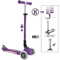 Globber Dreiradscooter 439-603-3 GLOBBER ELITE FOLDABLE PLUS LIGHTS