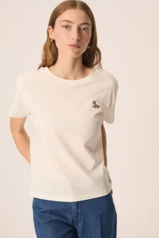 des petits hauts - Basic T-Shirt - Fantine beige - Gr. - 1