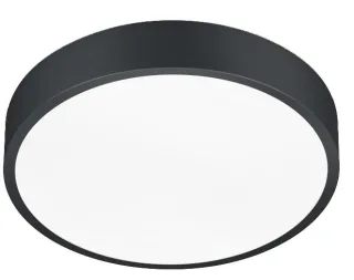 TRIO LED-Deckenleuchte Waco 627413032 schwarz, 28 W, 3200 lm, CCT