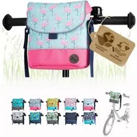 BambiniWelt by Rafael K. Lenkertasche Lenkertasche Tasche kompatibel mit Puky Woom Laufrad Roller Fahrrad