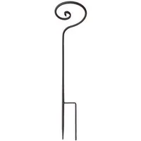 Deko-Impression Rankhilfe 60 cm Gartenstab Rank-Stab Rosenstab. Doppelspieß Eisen Rost, 1 St.