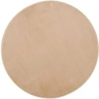 Gözze Badematte Rio Premium, Höhe 18 mm, rutschhemmend beschichtet, schnell trocknend, fußbodenheizungsgeeignet, Polyester, rund, Badteppich, Uni Farben, waschbar, rechteckig & rund erhältlich