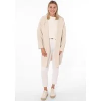 Zwillingsherz Strickjacke Langarm, bequem, Taschen, One Size, ohne Verschluss, Kapuze