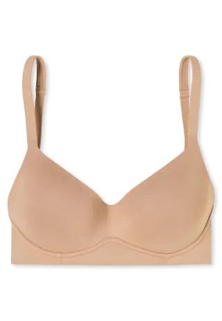 SCHIESSER - Soft BH mit Schale maple - Gr. - 90B