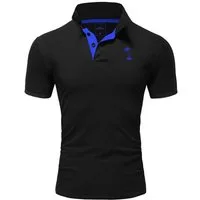 behype Poloshirt PALMSON mit kontrastfarbigen Details