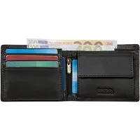 Benthill Geldbörse Herren Echtleder RFID Portemonnaie Slim Gelbeutel Vintage Leder, RFID-Schutz Kartenfächer Münzfach
