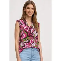 STREET ONE Shirttop mit Rüschendetails