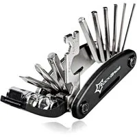 ROCKBROS Fahrradwerkzeugset Fahrrad Multi Tool 16-in-1 Werkzeug, MTB Rennrad E-Bike Reparatur Faltwerkzeug