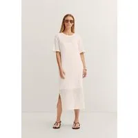 bugatti Sommerkleid mit Struktur aus Baumwollmix