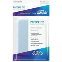 Ultimate Guard Sammelkarte 100 Precise-Fit Sleeves Japanische Größe (60x87mm) - transparent