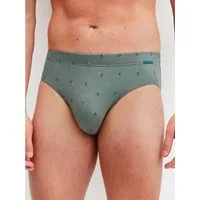 CALIDA Slip Grafic Cotton gestreift, ohne Eingriff, überzogenem Bund, Single Jersey, elastisch