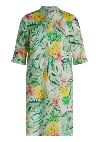 Robe Légère - Hemdblusenkleid Green/Nature - Gr. - 40