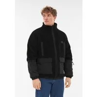 Johnny Urban Fleecejacke Carson Teddyjacke (1-St) Warme Fleecejacke, Gemütlicher Materialmix mit Sherpa Fleece