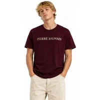 Balmain Paris T-Shirt Pierre Balmain Logo Baumwolle Top