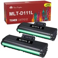 Toner Kingdom Tonerpatrone MLT-D111L D111S ca. 1800 Seiten, (für Samsung Xpress M2020 M2020W M2021 M2021W M2022 M2022W M2026 M2026W M2070 M2070W M2070F M2070FW M2070FH M2070HW M2071, 2-St), M2071W M2071HW M2071FH M2078 M2078W