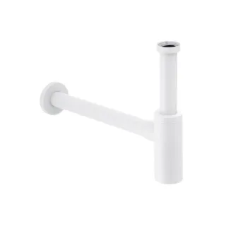 Herzbach Deep White Design-Geruchsverschluss 23.485800.1.07 1 1/4", weiß matt