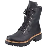 Rieker Schnürstiefelette mit kräftiger Profilsohle