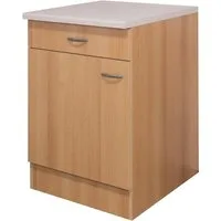 Flex-Well Unterschrank Nano (B x H x T) 60 x 85/86 x 60 cm