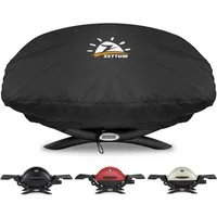 LuxusKollektion Grillabdeckhaube Grillabdeckung PU Q2200 Q2400 Q220 7111 83x49x38cm Q200 2000 Serie