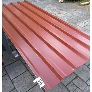 Trapezblech 35/207 | Dach | 2,50 m Länge | Rotbraun ( RAL 8012 )