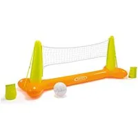 Sport-Knight® Wasserspiel Aufblasbares Volleyball-Set für Pool – robust & komplett