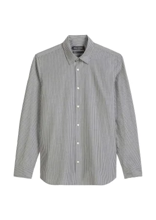 Marc OPolo Casual - Hemd mit Streifenmuster grau - Gr. - XXL