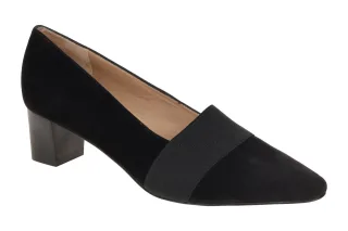 Peter Kaiser Damenschuhe Pumps 9-72342-44 Black Echtleder Mittelabsatz