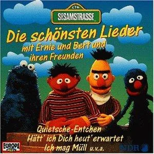 Sesamstrasse - Die schönsten Lieder mit Ernie Bert und ihren Freunden [Audio CD] Sesamstrasse