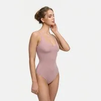 cfab (creamy fabrics) Shaping-Body Shiny Sculpting String-Body-Rose Wood-L (1-tlg)