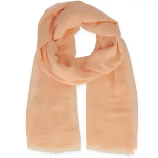 Halsüberkopf Accessoires - Schal uni 70x180cm apricot - Gr. - OS