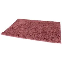 LIVINA HOME Badematte Badteppich rutschfeste Badematten, flauschiger und weicher Badteppich, rutschhemmend beschichtet, Chenillen Optik, trockene und schimmelresistente Badedecke, wasserabsorbierend, fußbodenheizungsgeeignet, schnell trocknend, Cheni
