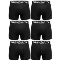 REPUBLIX Boxershorts 2. DON (6er-Pack) Herren Baumwolle Männer Unterhose Unterwäsche