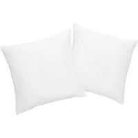 OTTO home Dekokissen Raja, einfarbig, Kissenhüllen ohne Füllung, 40 x 40 cm, 2er-Set, Mikrofaser