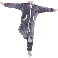 LIL'FINCH Jumpsuit Kinder LIL'Teddy F2004 Jungen Mädchen Overall Teddy Fleece