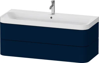 Duravit Happy D.2 Plus c-shaped Set wandhängend Nachtblau 1175x490x480 mm - HP4349O98980000 HP4349O98980000