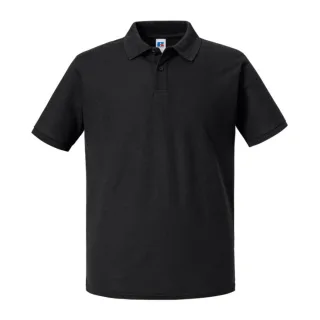 Russell - "Authentic Eco" Poloshirt für Herren (Schwarz)
