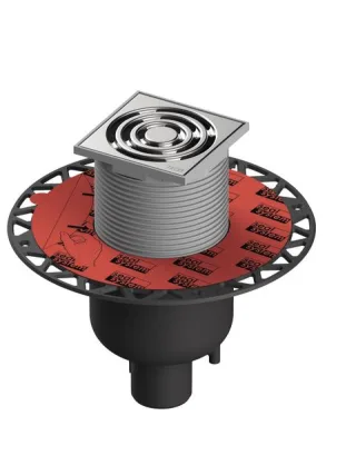 Tece drainpoint S 130 Ablaufset senkrecht mit Seal System Univ.fl., 3601300 3601300