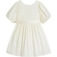 Next Partykleid Taft-Kleid für Mädchen mit Print und Schleife (1-tlg)