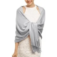 Cachito Modeschal Damen Schultertuch Abendkleid festlich Schal, mit quasten/fransen, Tücher für abendkleid Stola Scarf Winterschal