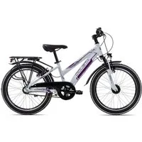Ciclista Kinderfahrrad Adventure 3 20 Trapez, 3 Gang Shimano Nexus 3 Rücktritt Schaltwerk, Nabenschaltung Rücktritt, Kinderrad 20 Zoll Junge Mädchen weiß