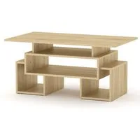 Rodnik Couchtisch Tandem, 2 mm ABS-Kanten, viele Ablageflächen