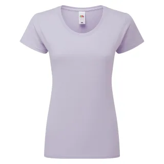 Fruit Of The Damen T-Shirt, enganliegend (Sanfter Lavendel)