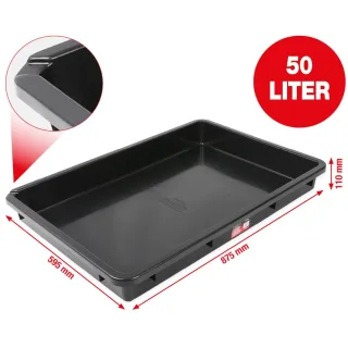 KS Tools Mehrzweckwanne, 50 Liter, extra flach - 150.9592