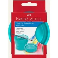 Faber Castell Wasserbecher Clic&Go türkis