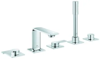 GROHE 5-Loch Wannen-Kombination Allure 25221_1 Hebelgriffe chrom, 25221001 25221001