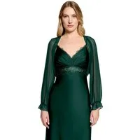 Vera Mont Bolerojacke Damen mit gekräuseltem Ausschnitt