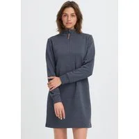 OXMO Sweatkleid OXMille Gemütliches Sweatkleid mit Reißverschluss