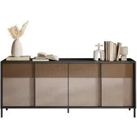Home affaire Sideboard Everest Breite 206 cm, Kommode mit 4 Türen, Anrichte, Soft/Self Closing, Korpus 22 mm